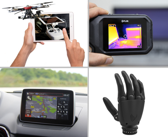 drones, FLIR cameras, GPS, and prosthetics were all inspired by military technologies