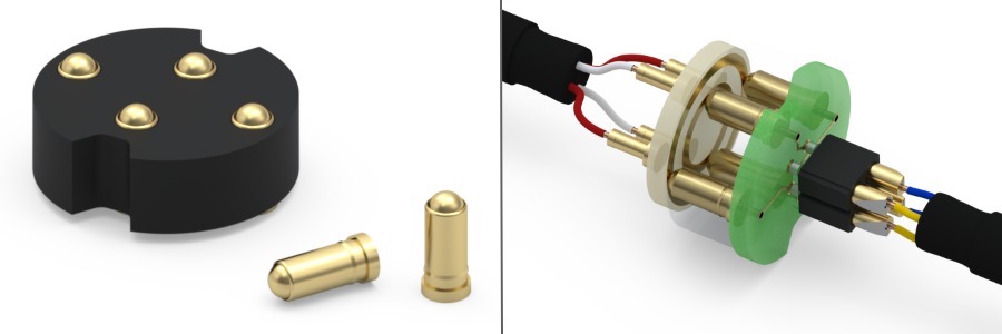 Unique connector solutions like this Mill-Max Omniball spring-loaded contact are built for manufacturability