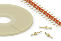 Mill-Max introduced its first male pin carrier, which uses thin Kapton film