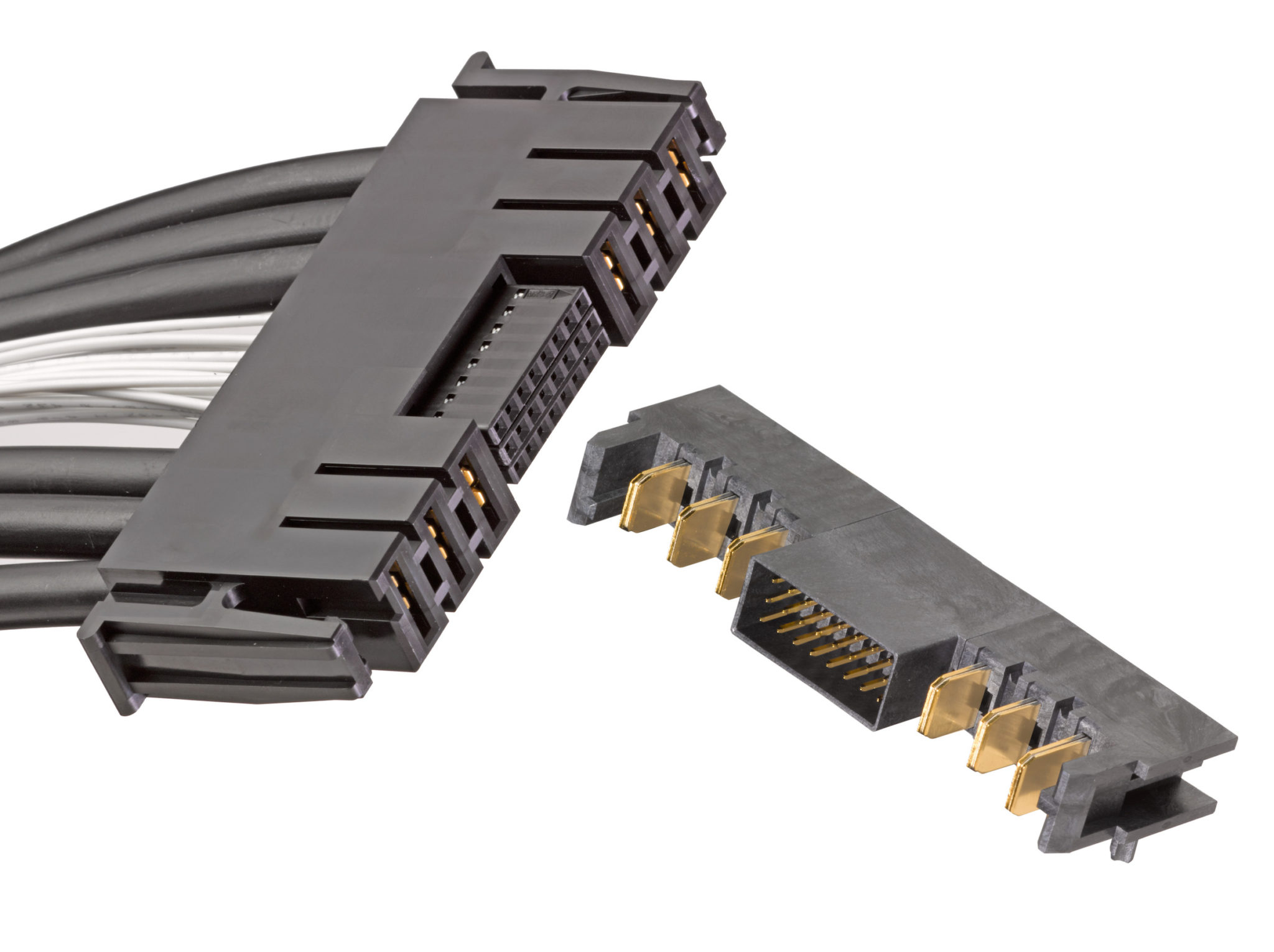 Hybrid Power and Signal Connector Products from Molex