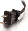 NEMA 1-15-P Two prong power connector