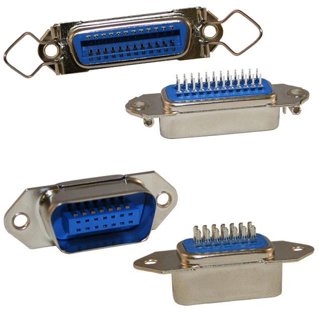 Rectangular I/O connectors from NorComp