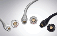 ODU added a new, readily overmolded, size-2, breakaway connector to its MEDI-SNAP® connector portfolio