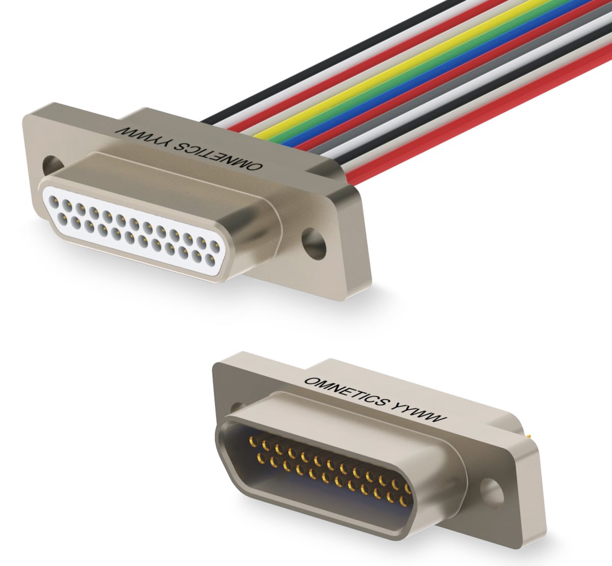 Omnetics Connector Corporation’s Micro-D Discrete Wired (WD) Connectors 