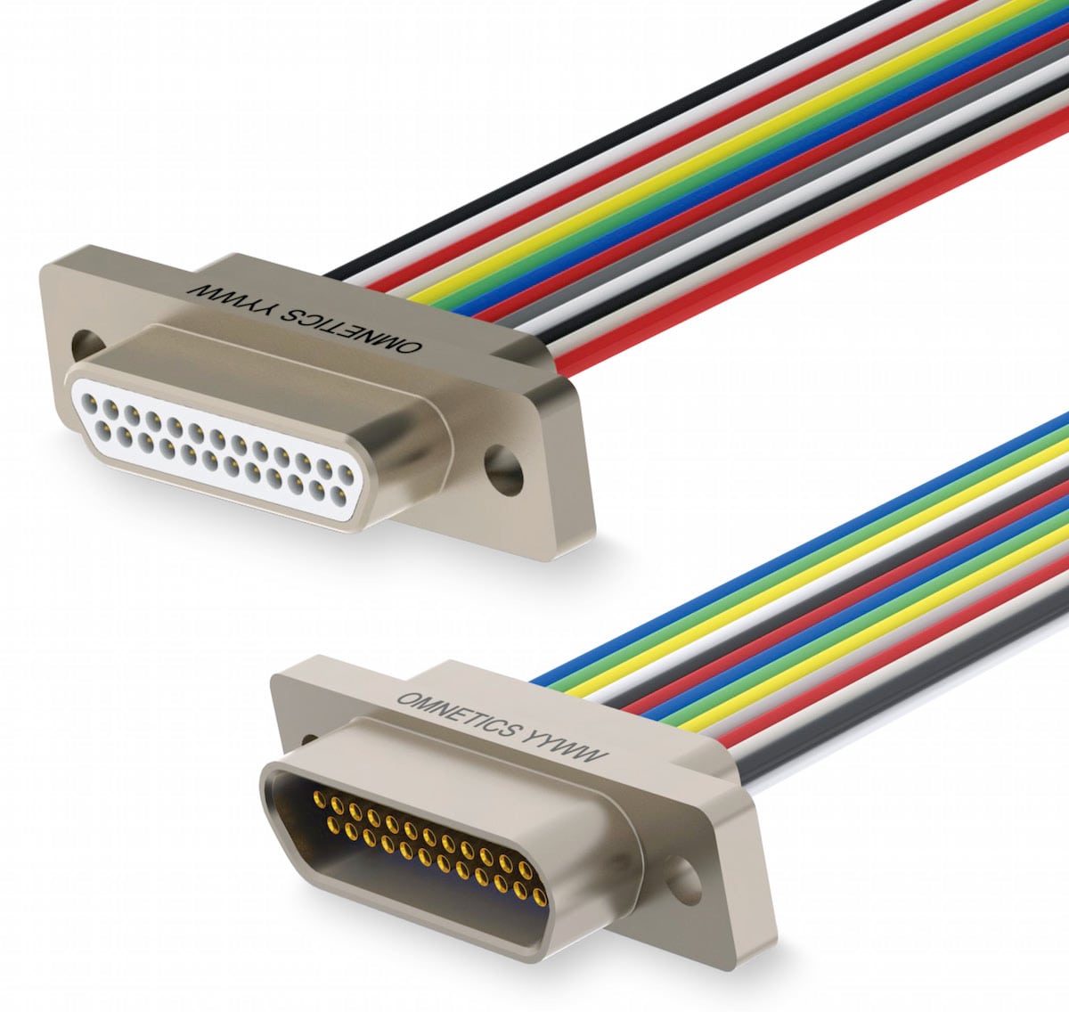 Omnetics Connector Corporation’s Micro-D Discrete Wired (WD) Connectors