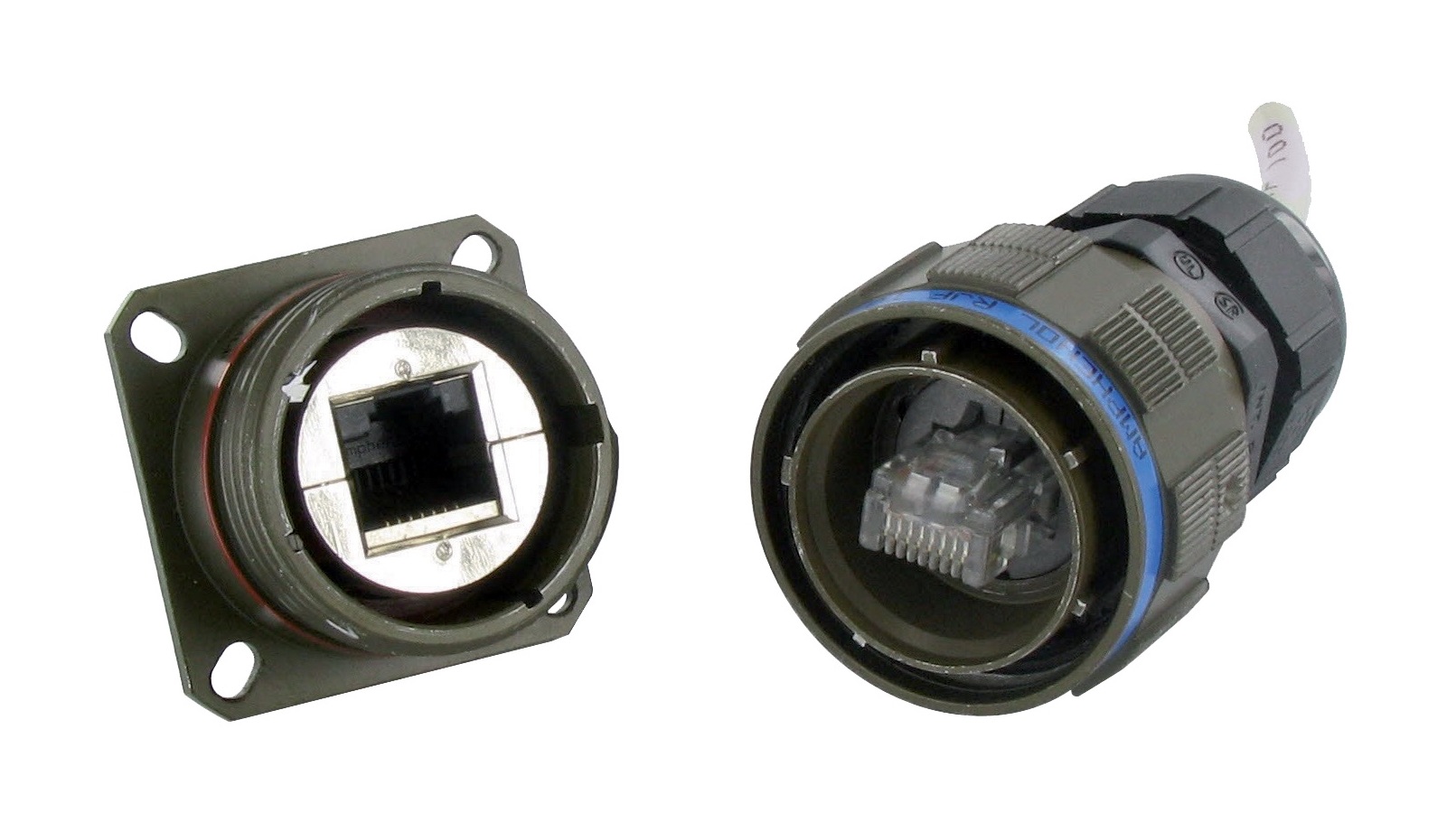 mobile equipment Ethernet connectors from Amphenol and PEI Genesis