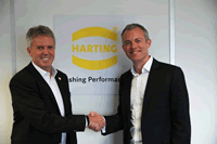 PEI-Genesis expanded its successful North American distribution partnership with HARTING with a new Pan-European agreement