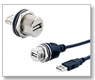 PEI Genesis offers ruggedized metal and composite Sure-Seal® IP67 USB 2.0 Series connector systems
