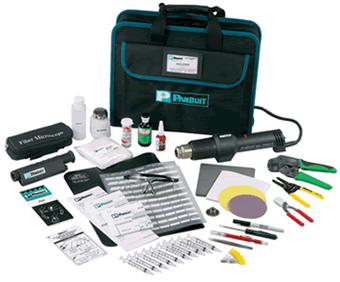 Panduit Kit for Terminating Fiber Optic Connections in the Field