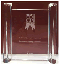 Pasternack won the 2018 EDI CON China product innovation award for its compact PEM010 60GHz transmitter waveguide module
