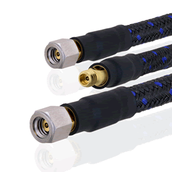Pasternack’s four new high-performance, flexible VNA test cables operate at up to 110GHz