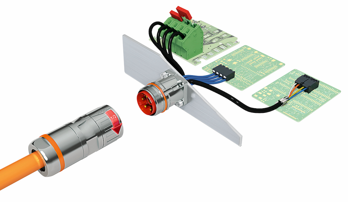 Hybrid Power and Signal Connector Products from Phoenix Contact