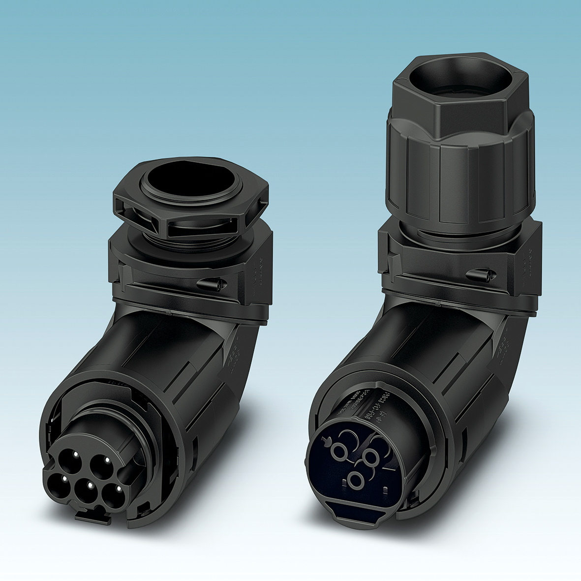 new connectivity products: July 2019, Phoenix Contact PRC Series Inverted Circular Connectors