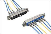 Positronic Optik-D ARINC 801 fiber optic termini
