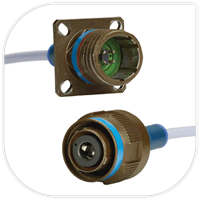 Radiall's Q-MTitan™ is a ruggedized and reliable high-density fiber optic connector