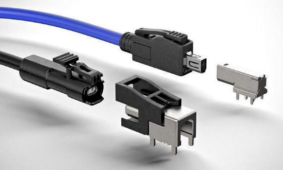 SPE connectors from Rosenberger