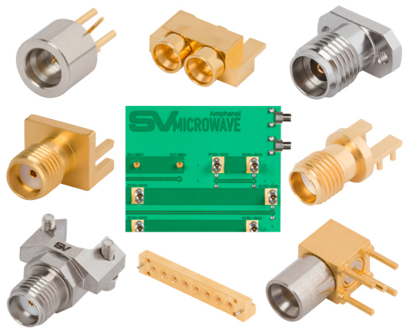 datacom and telecom connectors from SV Microwave