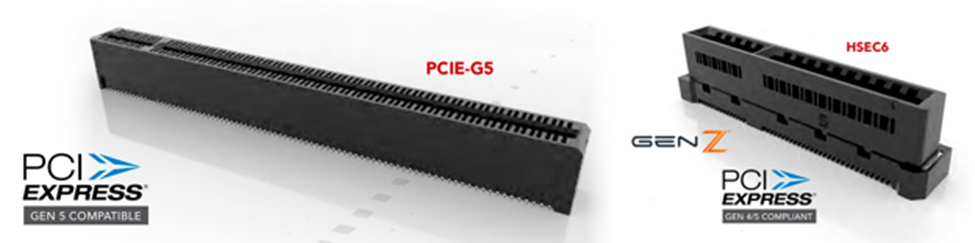 Samtec's PCIe Gen 5 connectors