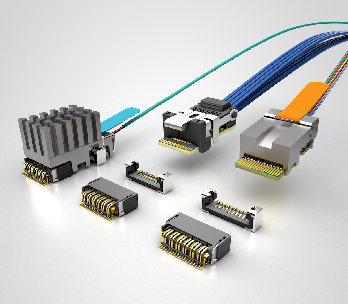 Fiber optic connectors from Samtec