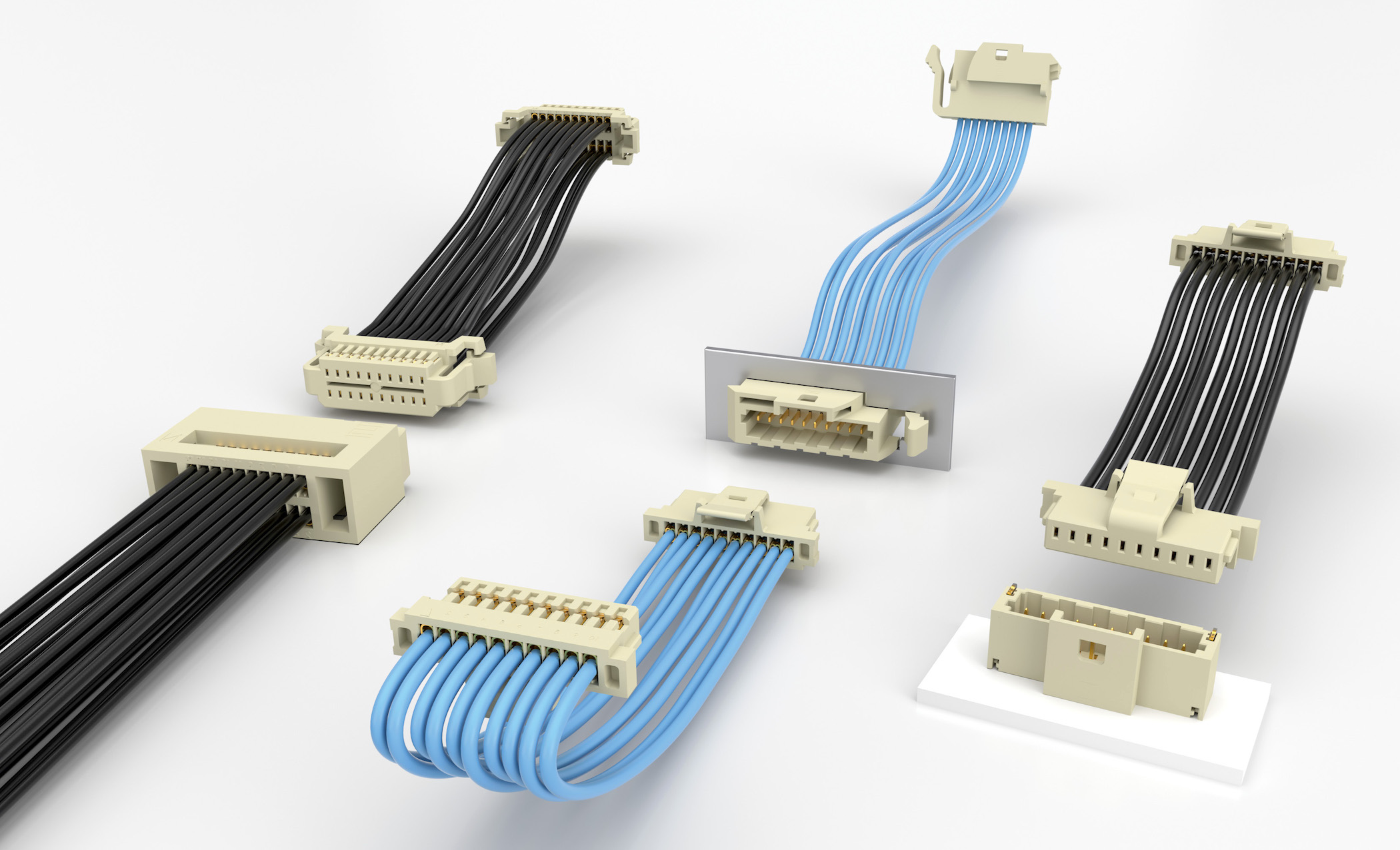 cables from Samtec Micro-Mate series