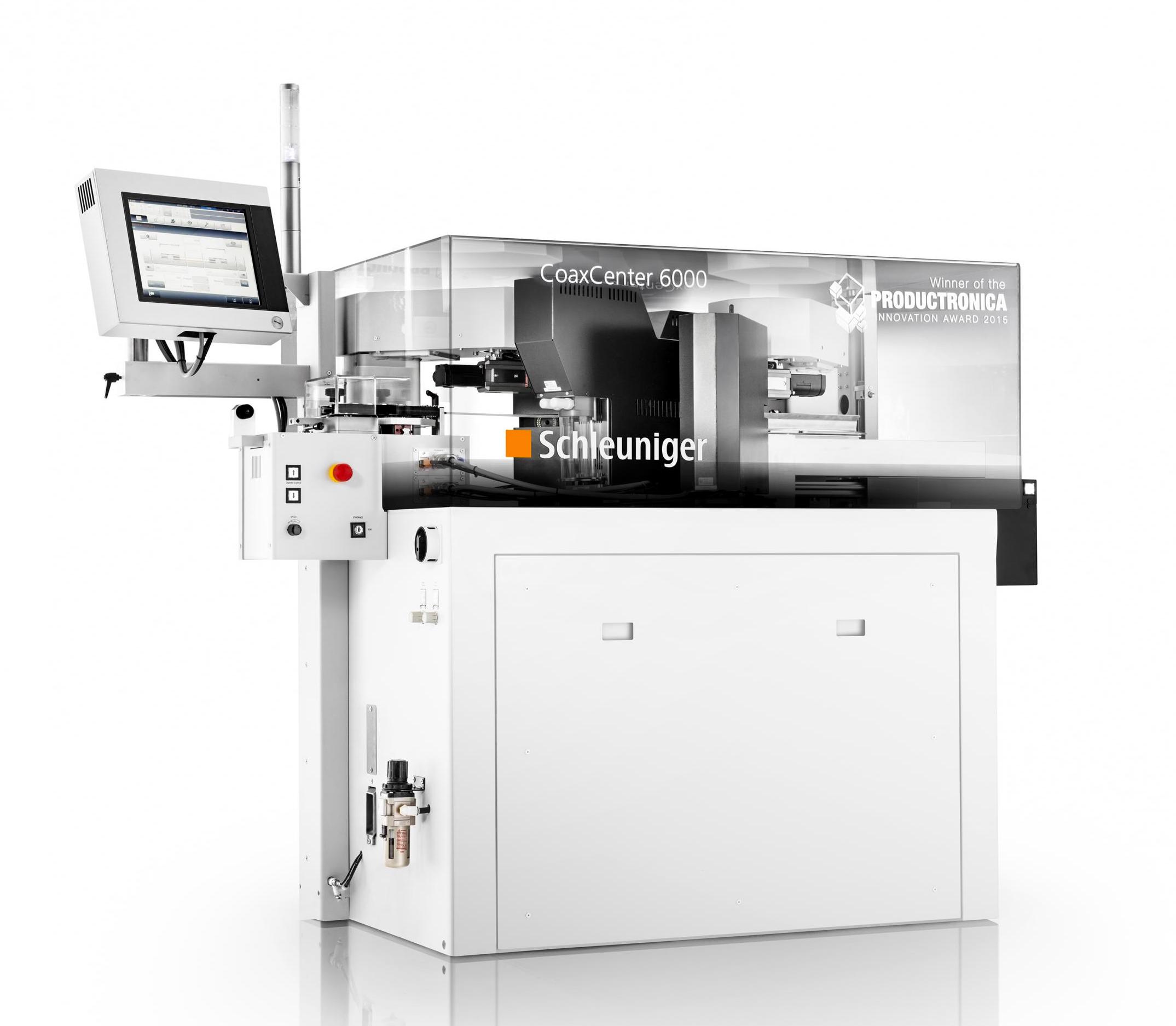April 2019 Connector Industry News: Schleuniger to display CoaxCenter 6000 at 2019 Electrical Wire Processing Technology Expo