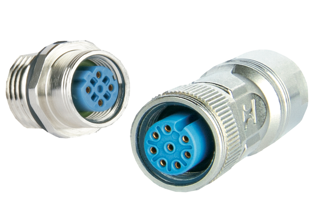 sensor-input connectors from Smiths W Series M12