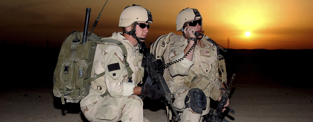 Wearable military technologies from TE Connectivity often include sensors and antennas to help keep soldiers connected in the field.