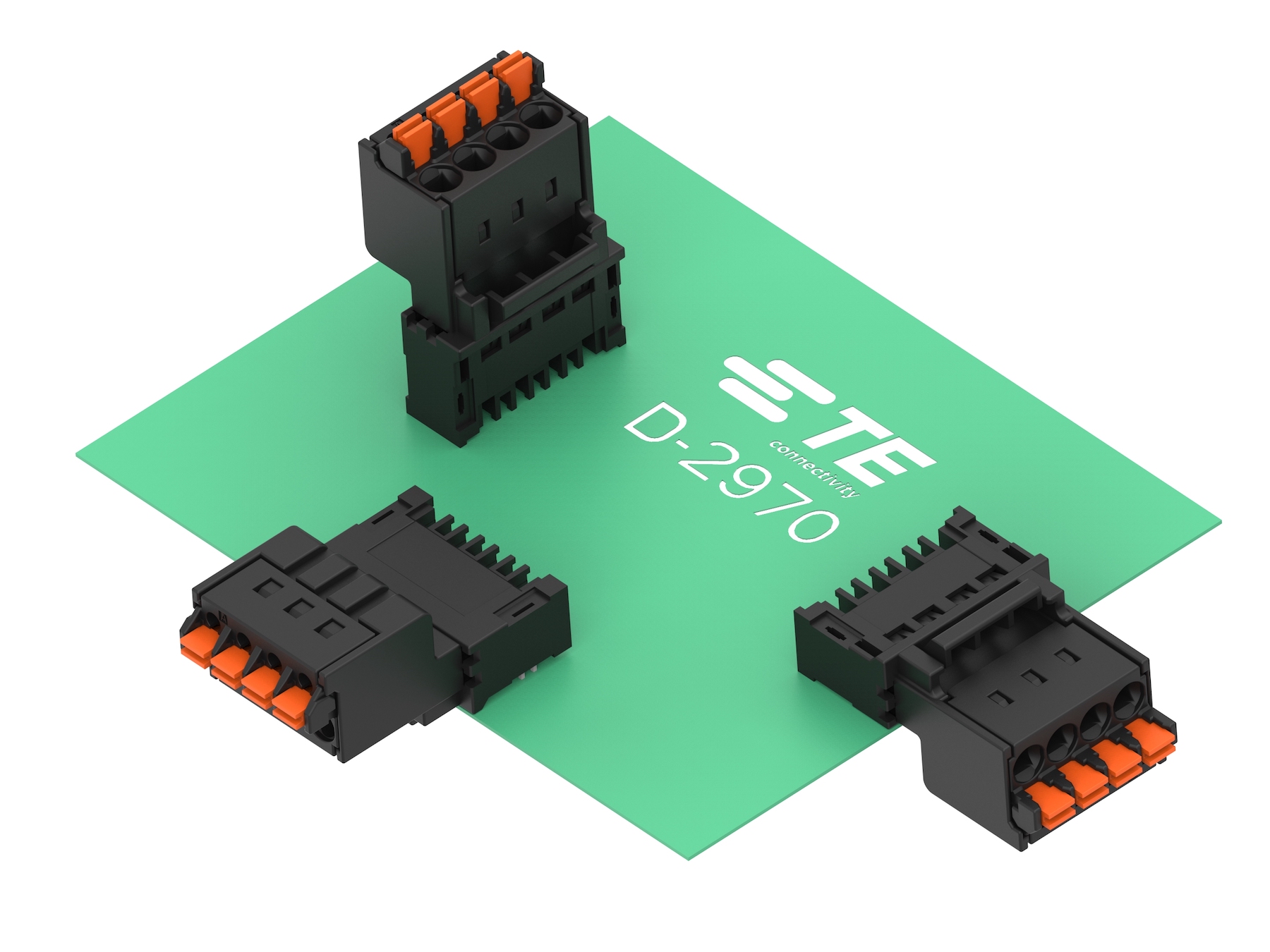 TE Connectivity’s new D-2970 Dynamic Series compact, wire-to-board PCB connectors