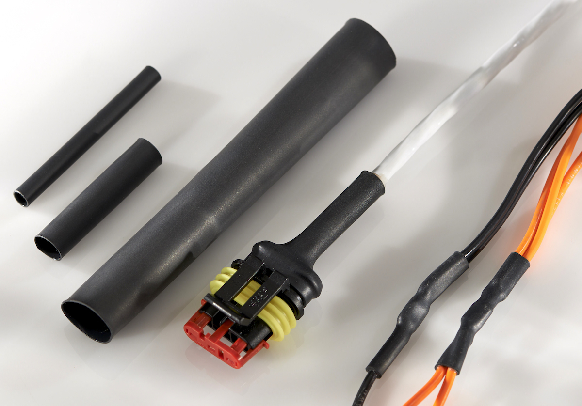 Waterproof Connector and Cable Products: TE Connectivity’s Dual-Wall Heat-Shrink Tubing
