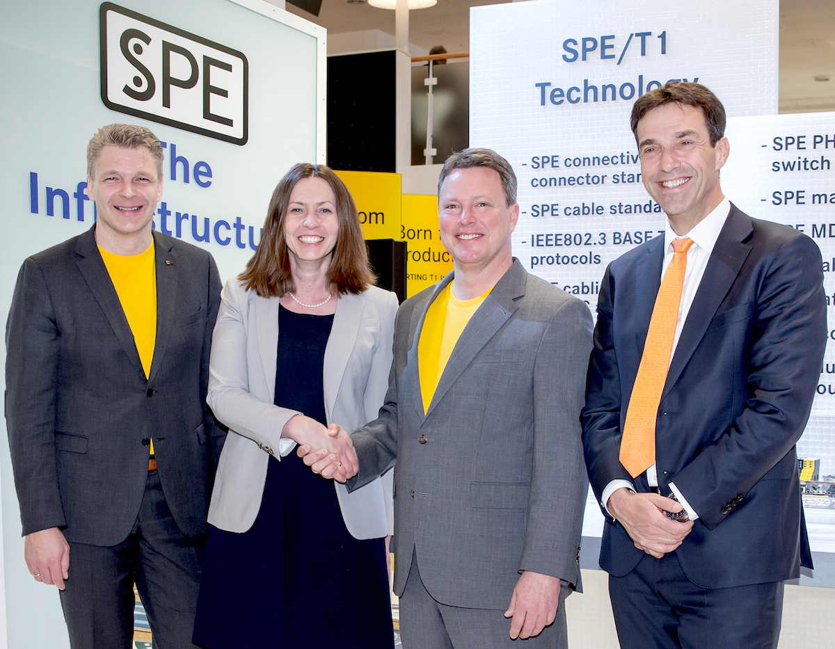 April 2019 Connector Industry News: TE and Harting colaborate on SPE
