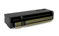 TE Connectivity’s M.2 Next-Generation Form Factor (NGFF) card-edge connectors