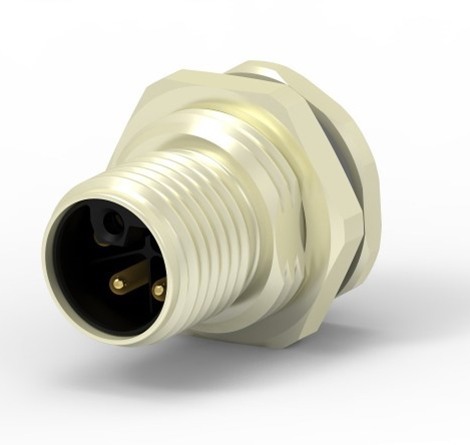 new connector and cable products: February 2019 - TE Connectivity M12 L-code connector
