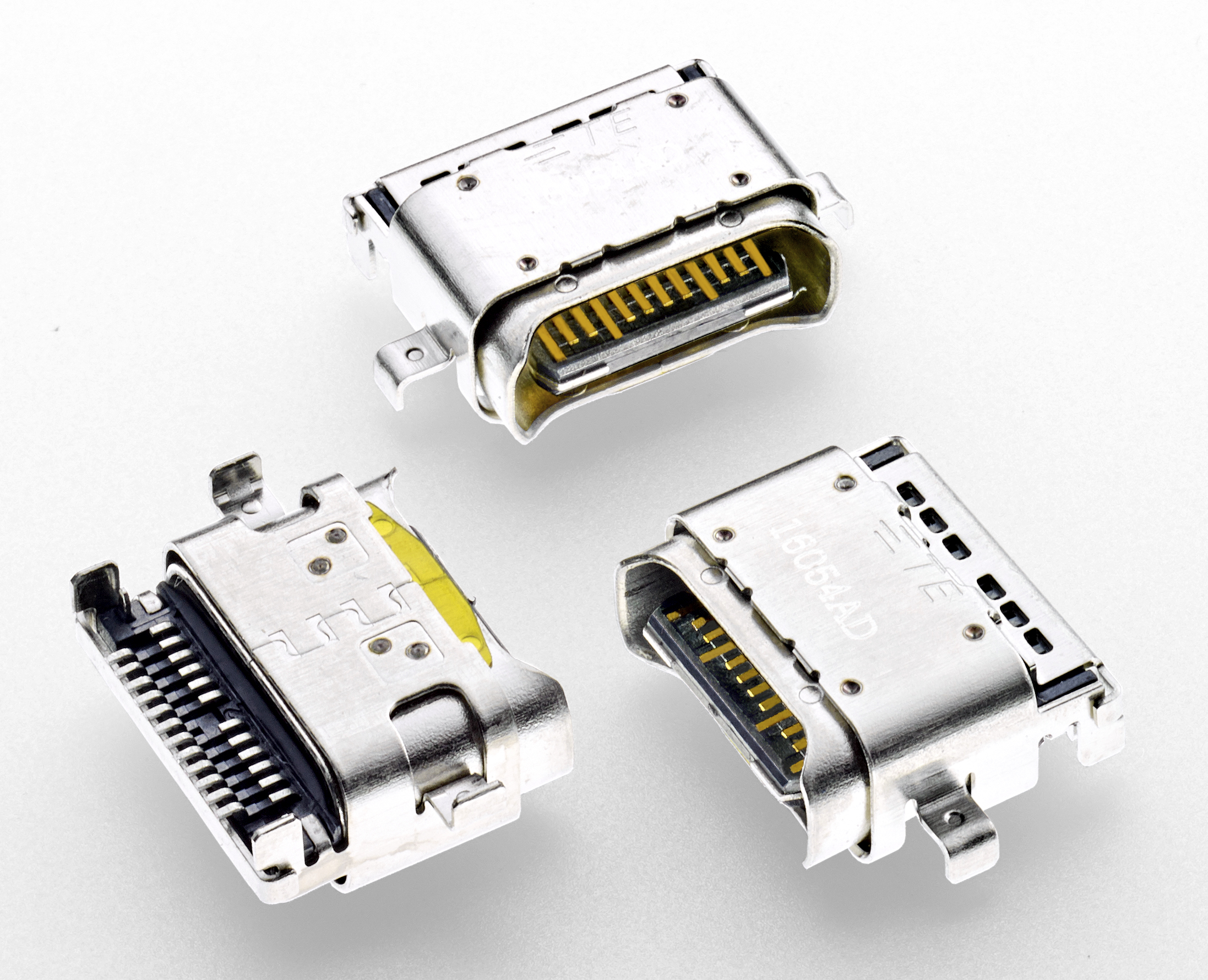 usb type-C connectors from TE