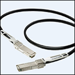 TE 100G QSFP28 Copper Cable Assembly