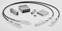 TE Connectivity’s microQSFP pluggable I/O interconnects