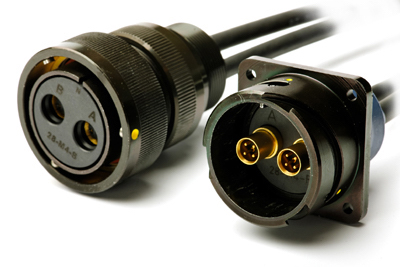 High-Speed Connector and Cable Products: TT Electronics’ ABMP Series modular, bayonet-locking, multipole-contact connectors