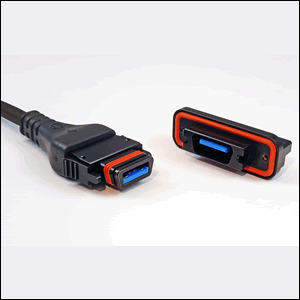 Omnetics USB 3.0 connectors