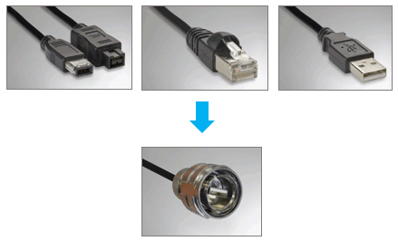 Data transfer connectors