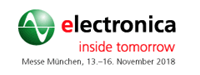 Early bird registration for electronica 2018 is open until November 30, 2017