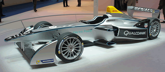 Formula E Race Car