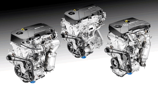 Mainstream engines like GM’s four-cylinder EcoTec are challenging electric power by improving fuel economy.