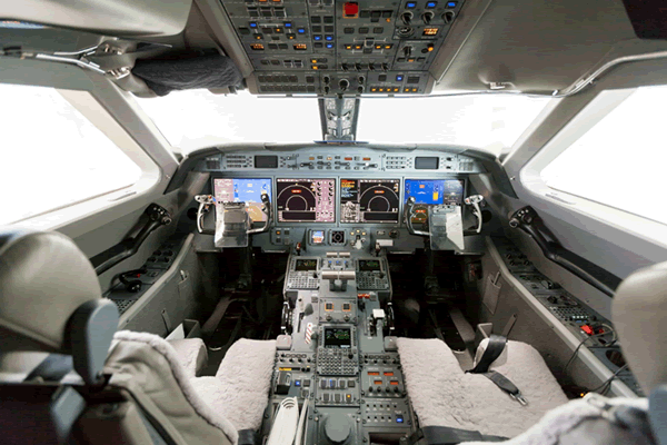 Glass cockpits are driving increased demand for connectors.