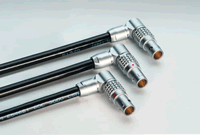 LEMO’s Anlissimo™ adjustable, right-angle, push-pull connectors feature a clean design to prevent cable snagging space-constrained applications