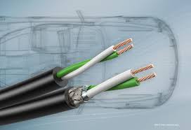 Leoni Dacar Ethernet cables achieve fast, bidirectional transfer of 100Mb/s and 1Gb/s. Lightweight materials help vehicle designers reduce weight and save space.