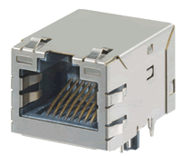 Molex MXMag Gigabit Single-Port RJ45 connector