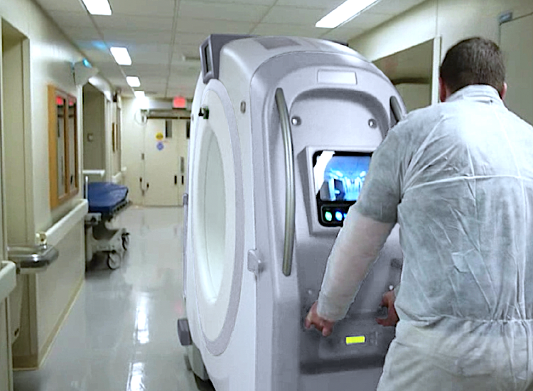 portable full-body CT scanner