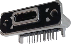 Ruggedized USB Type C connector