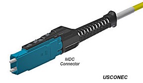 USCONEC push-pull MDC duplex connector - optical connector technology